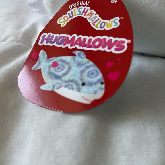 NEW with tags - Hugmallows, Squishmallows Blue Shark Plush - Picture 3 of 9